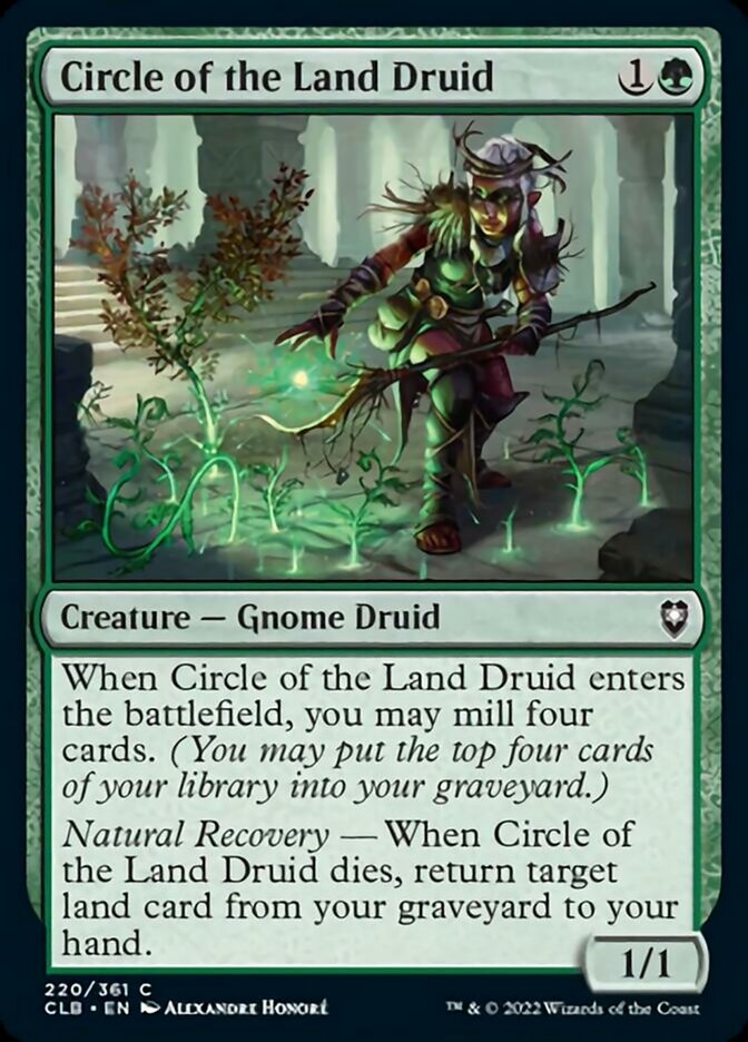 Circle of the Land Druid [Commander Legends: Battle for Baldur's Gate] | Devastation Store