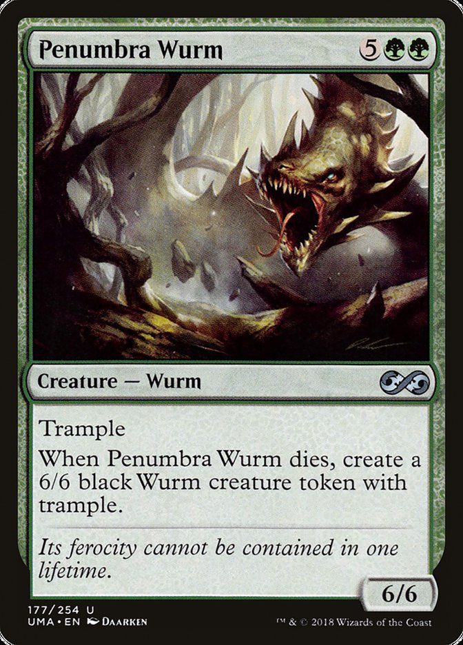 Penumbra Wurm [Ultimate Masters] | Devastation Store