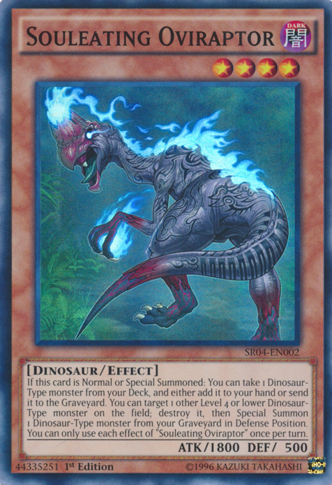 Souleating Oviraptor [SR04-EN002] Super Rare | Devastation Store