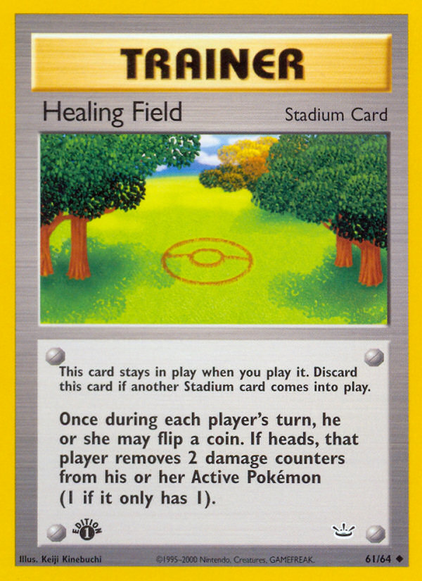 Healing Field (61/64) [Neo Revelation 1st Edition] | Devastation Store