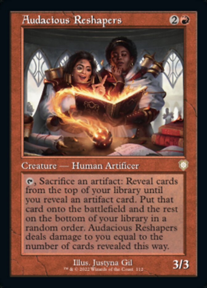 Audacious Reshapers (Retro) [The Brothers' War Commander] | Devastation Store