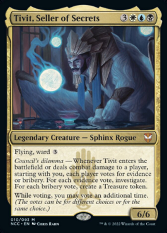 Tivit, Seller of Secrets [Streets of New Capenna Commander] | Devastation Store