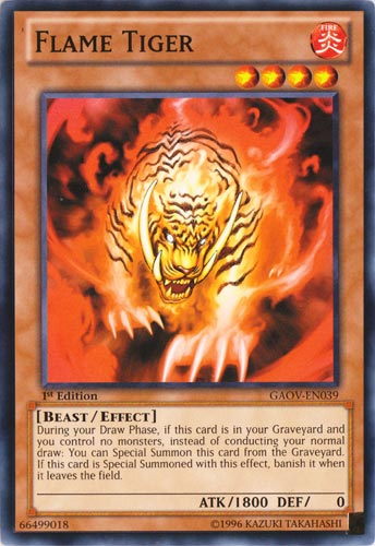 Flame Tiger [GAOV-EN039] Common | Devastation Store