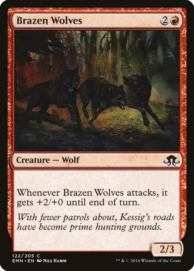 Brazen Wolves [Eldritch Moon] | Devastation Store