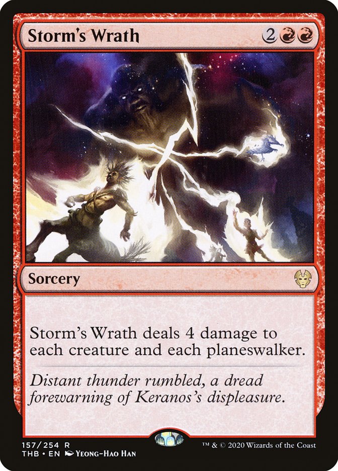 Storm's Wrath [Theros Beyond Death] | Devastation Store