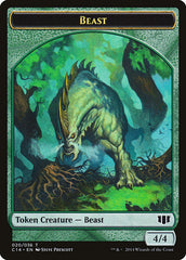 Elf Druid // Beast (020/036) Double-sided Token [Commander 2014 Tokens] | Devastation Store