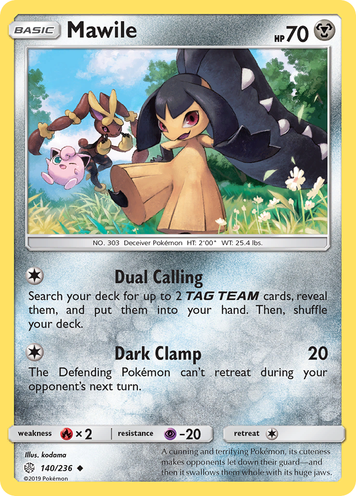 Mawile (140/236) [Sun & Moon: Cosmic Eclipse] | Devastation Store