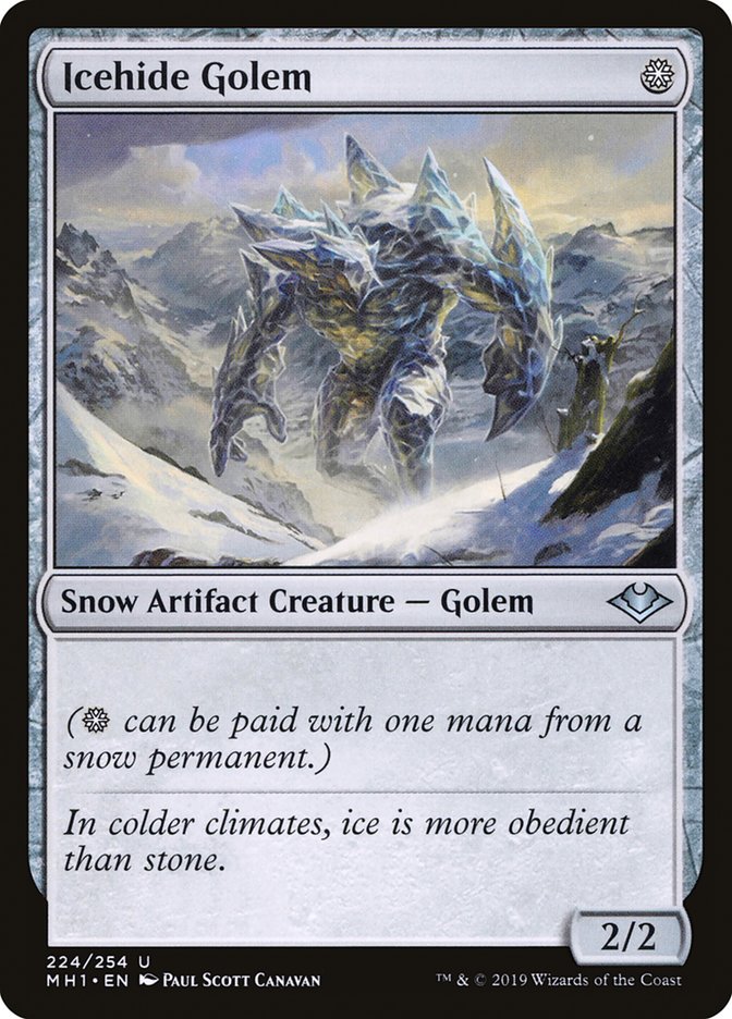 Icehide Golem [Modern Horizons] | Devastation Store