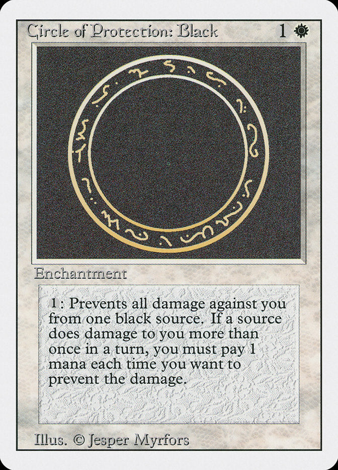 Circle of Protection: Black [Revised Edition] | Devastation Store