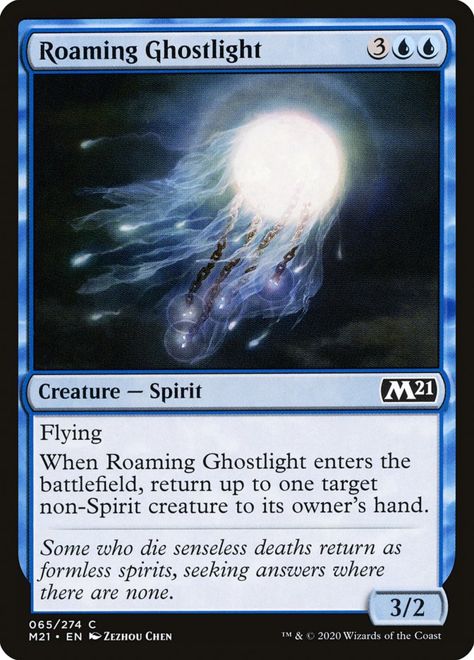 Roaming Ghostlight [Core Set 2021] | Devastation Store