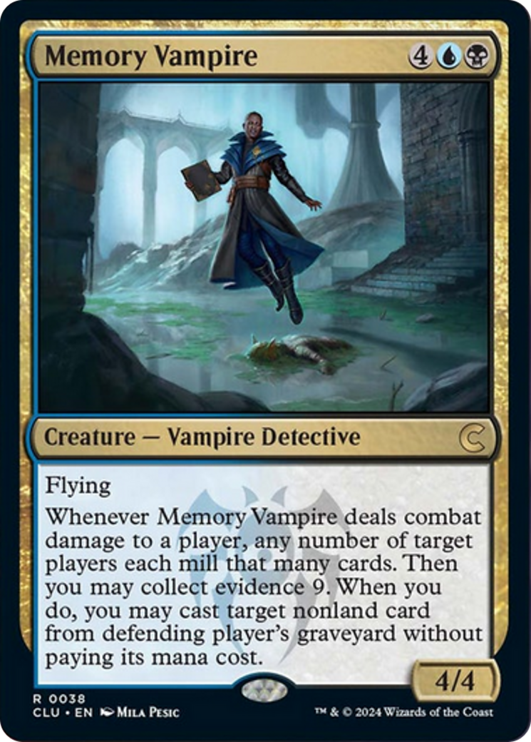 Memory Vampire [Ravnica: Clue Edition] | Devastation Store