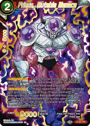 Frieza, Mutable Menace (Gold Stamped) [P-201] | Devastation Store