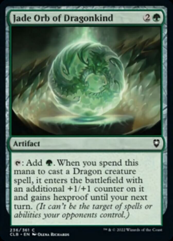 Jade Orb of Dragonkind [Commander Legends: Battle for Baldur's Gate] | Devastation Store