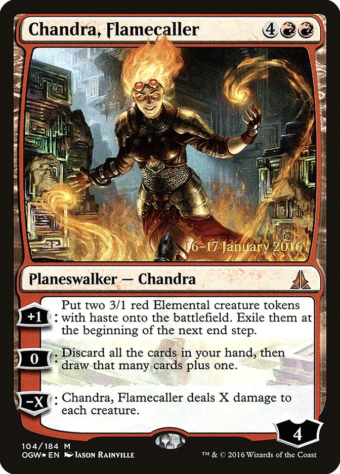 Chandra, Flamecaller [Oath of the Gatewatch Prerelease Promos] | Devastation Store