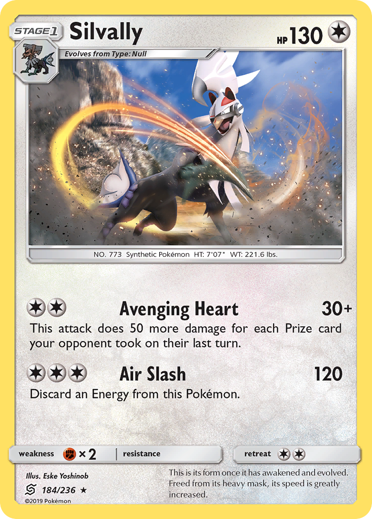 Silvally (184/236) [Sun & Moon: Unified Minds] | Devastation Store