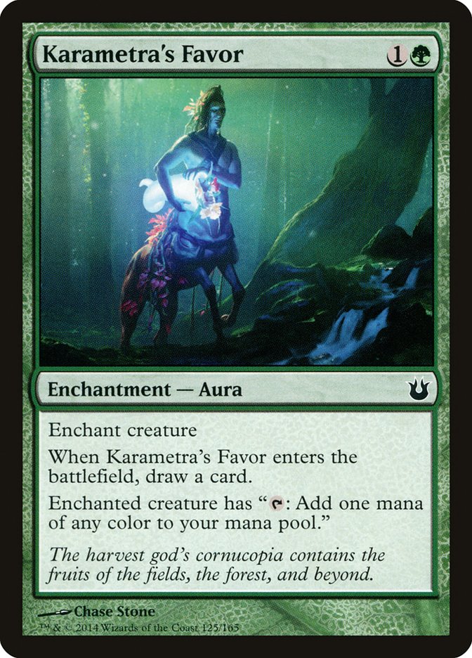 Karametra's Favor [Born of the Gods] | Devastation Store