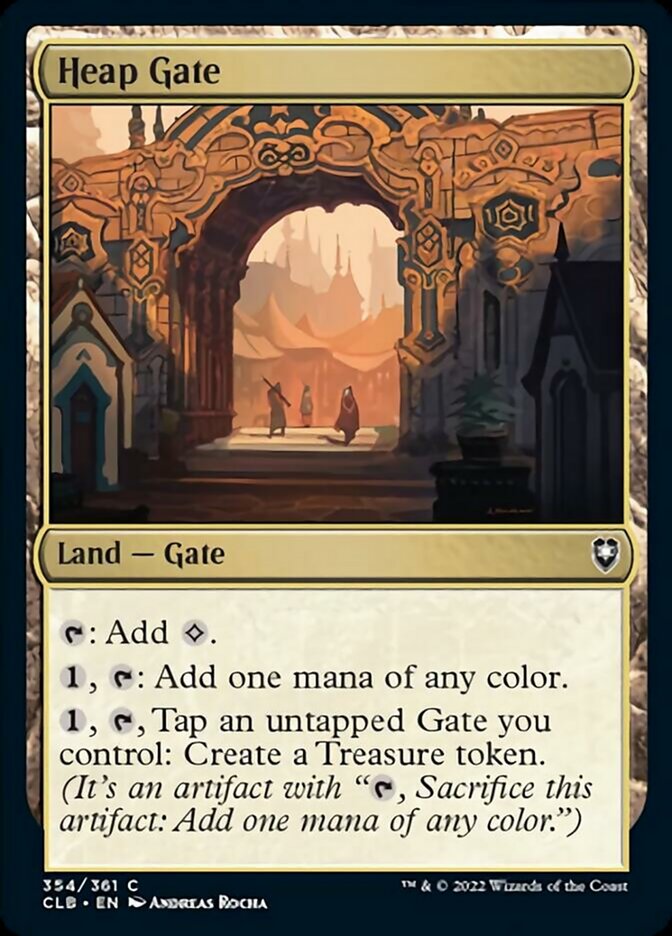 Heap Gate [Commander Legends: Battle for Baldur's Gate] | Devastation Store