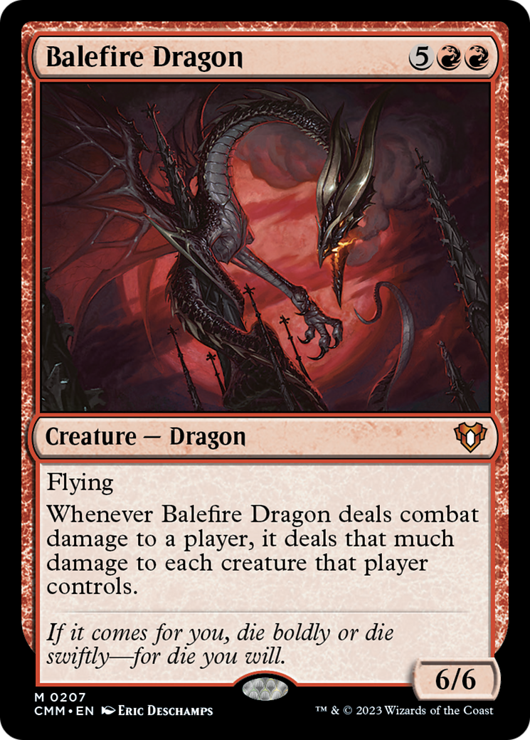 Balefire Dragon [Commander Masters] | Devastation Store