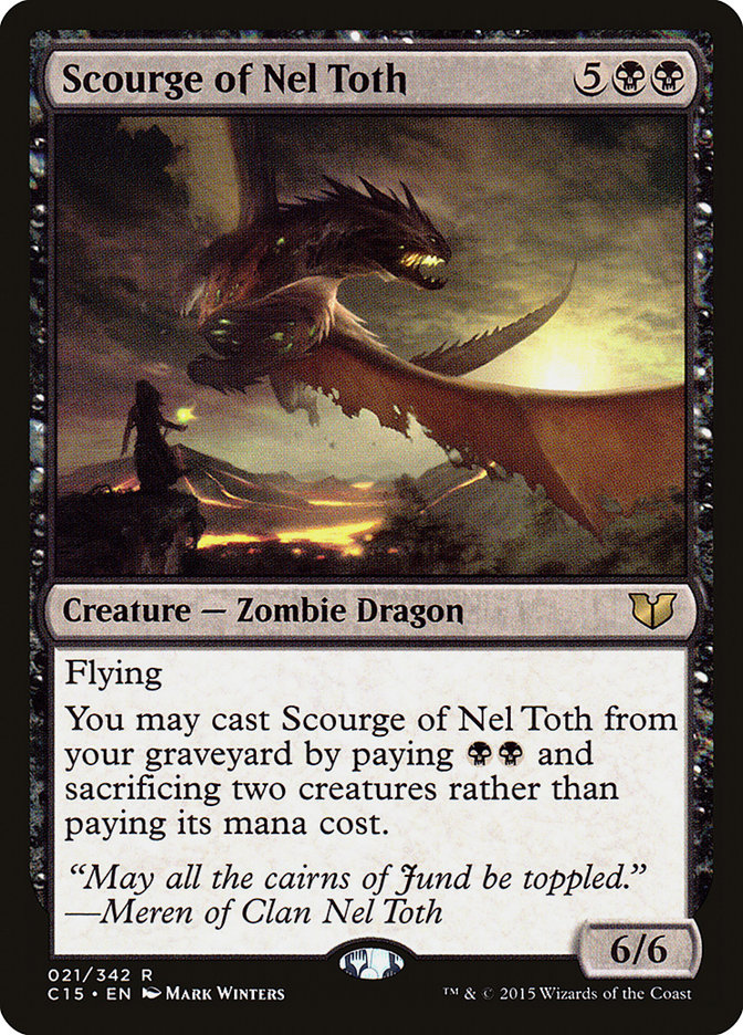 Scourge of Nel Toth [Commander 2015] | Devastation Store