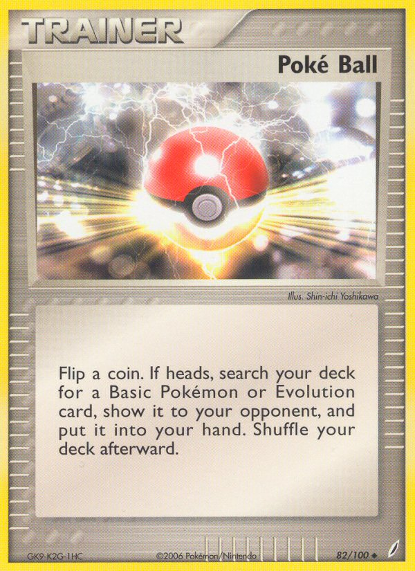 Poke Ball (82/100) [EX: Crystal Guardians] | Devastation Store