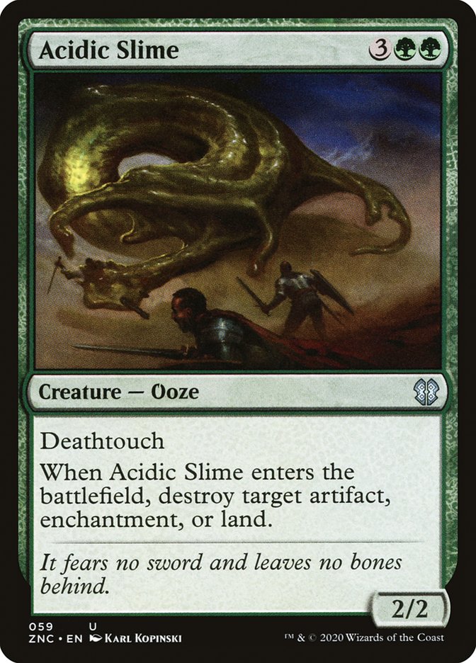 Acidic Slime [Zendikar Rising Commander] | Devastation Store