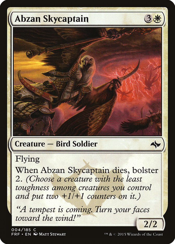 Abzan Skycaptain [Fate Reforged] | Devastation Store