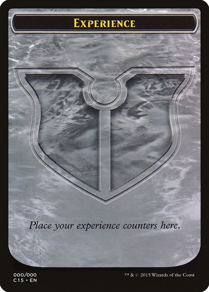 Experience // Experience Double-Sided Token [Commander 2015 Tokens] | Devastation Store