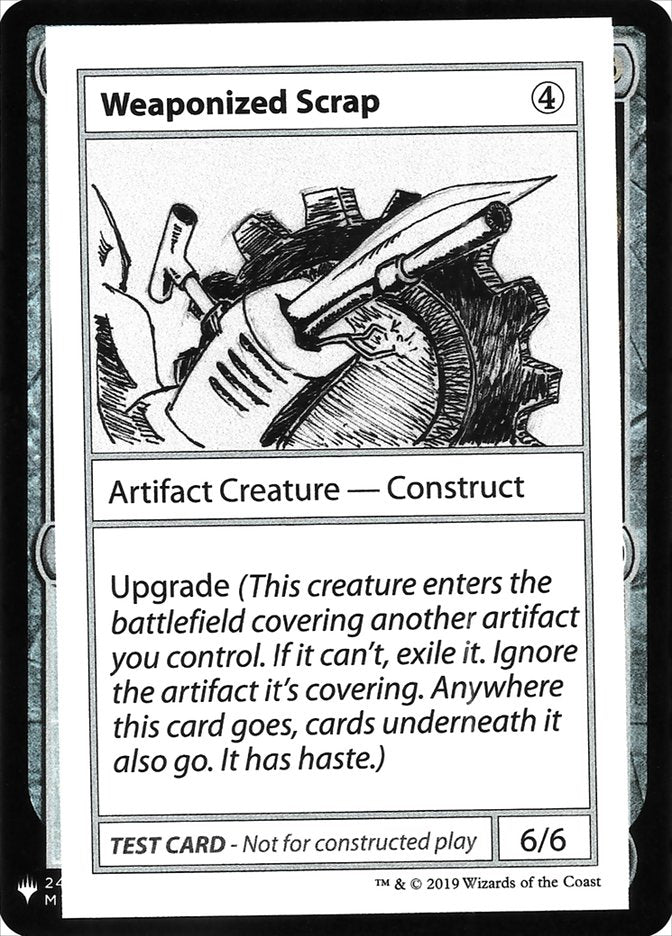 Weaponized Scrap [Mystery Booster Playtest Cards] | Devastation Store