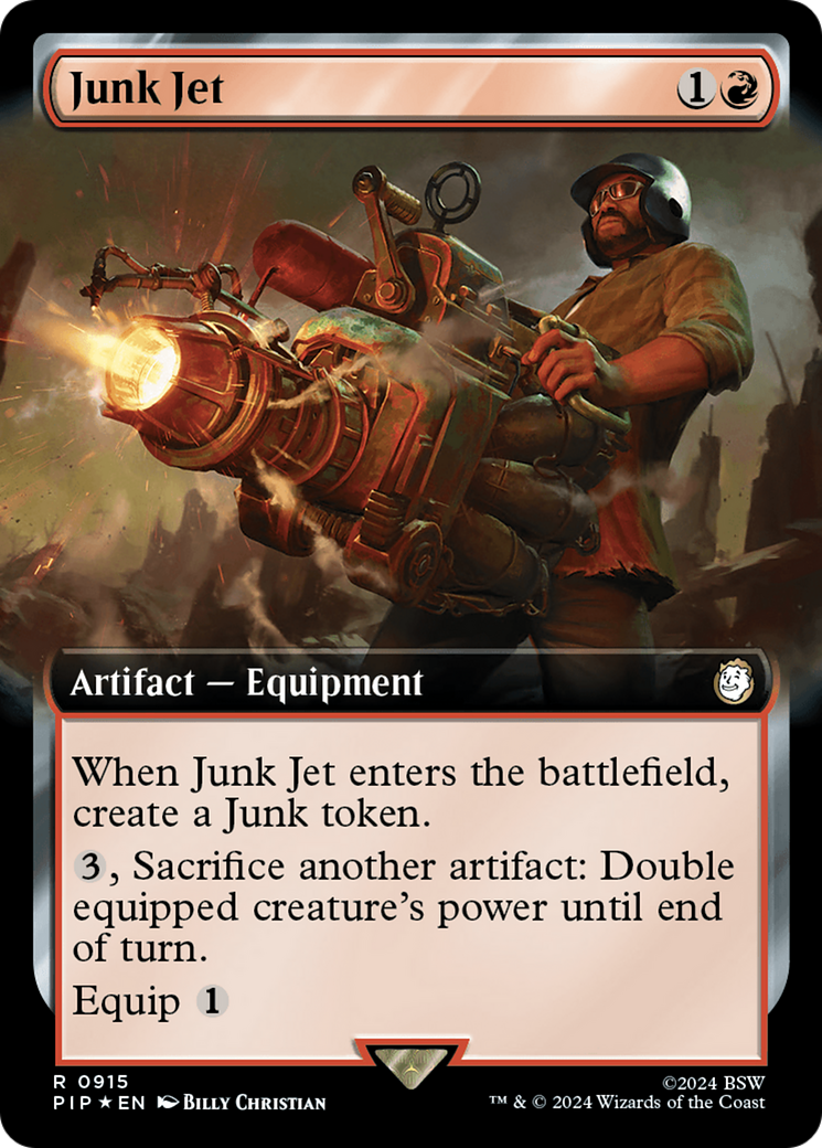 Junk Jet (Extended Art) (Surge Foil) [Fallout] | Devastation Store