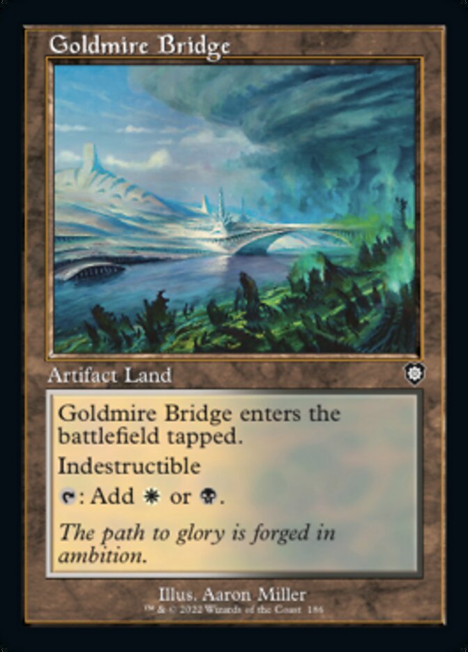 Goldmire Bridge (Retro) [The Brothers' War Commander] | Devastation Store