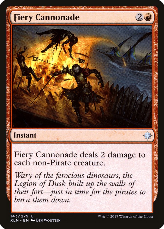 Fiery Cannonade [Ixalan] - Devastation Store | Devastation Store