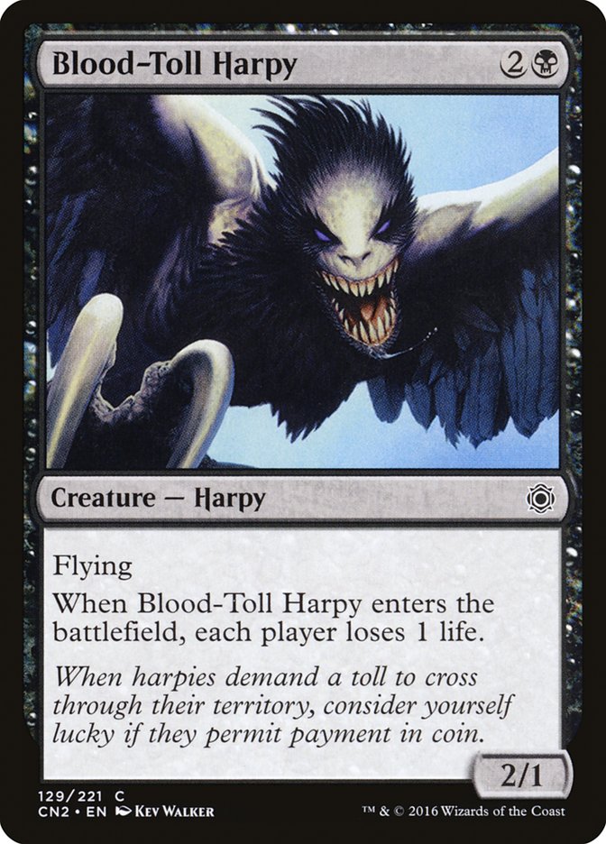 Blood-Toll Harpy [Conspiracy: Take the Crown] | Devastation Store