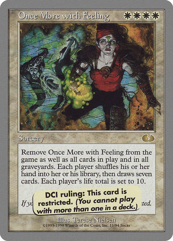 Once More with Feeling [Unglued] | Devastation Store
