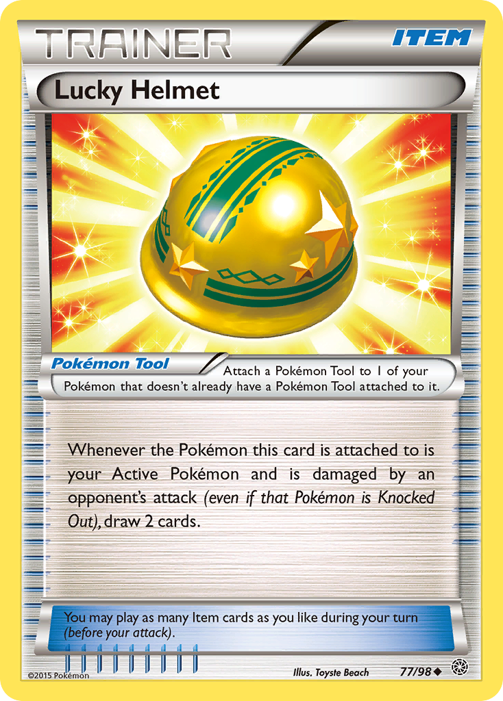 Lucky Helmet (77/98) [XY: Ancient Origins] | Devastation Store