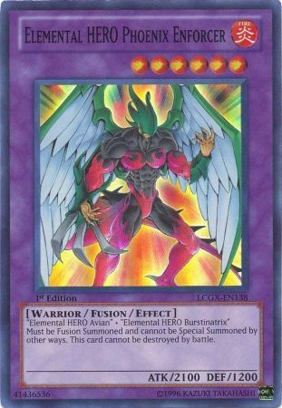 Elemental HERO Phoenix Enforcer [LCGX-EN138] Super Rare | Devastation Store