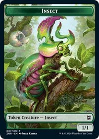 Insect // Kor Warrior Double-sided Token [Zendikar Rising Tokens] | Devastation Store