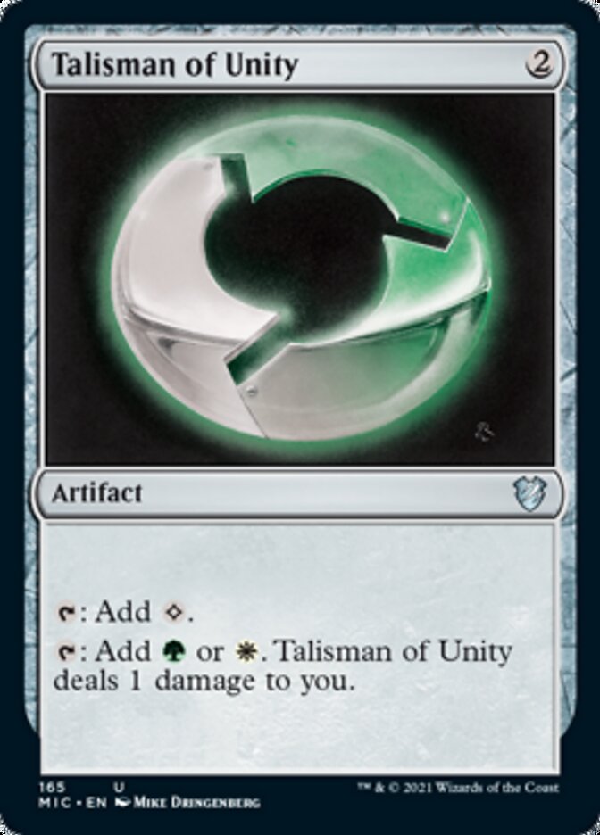 Talisman of Unity [Innistrad: Midnight Hunt Commander] | Devastation Store