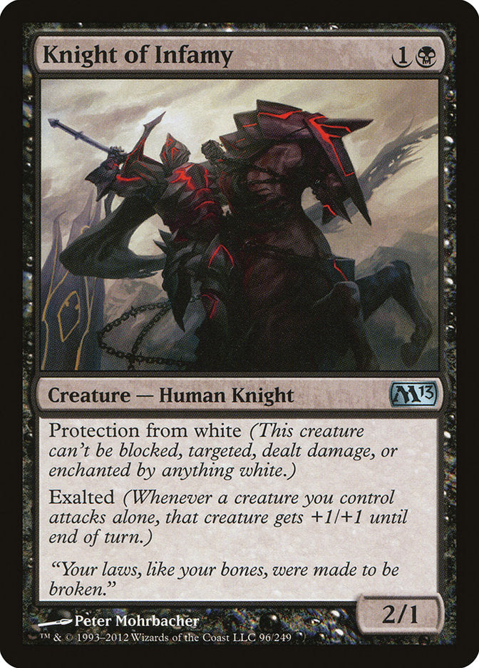 Knight of Infamy [Magic 2013] | Devastation Store
