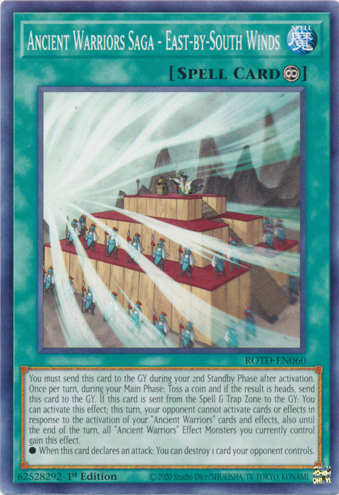 Ancient Warriors Saga - East-by-South Winds [ROTD-EN060] Common | Devastation Store