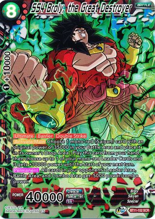 SS4 Broly, the Great Destroyer [BT11-152] | Devastation Store