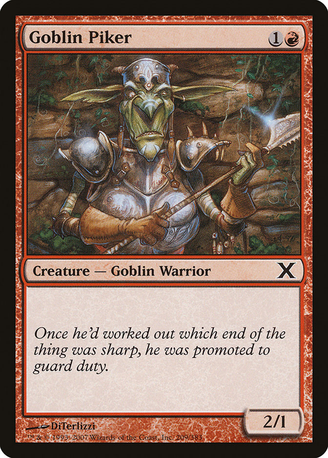 Goblin Piker [Tenth Edition] | Devastation Store