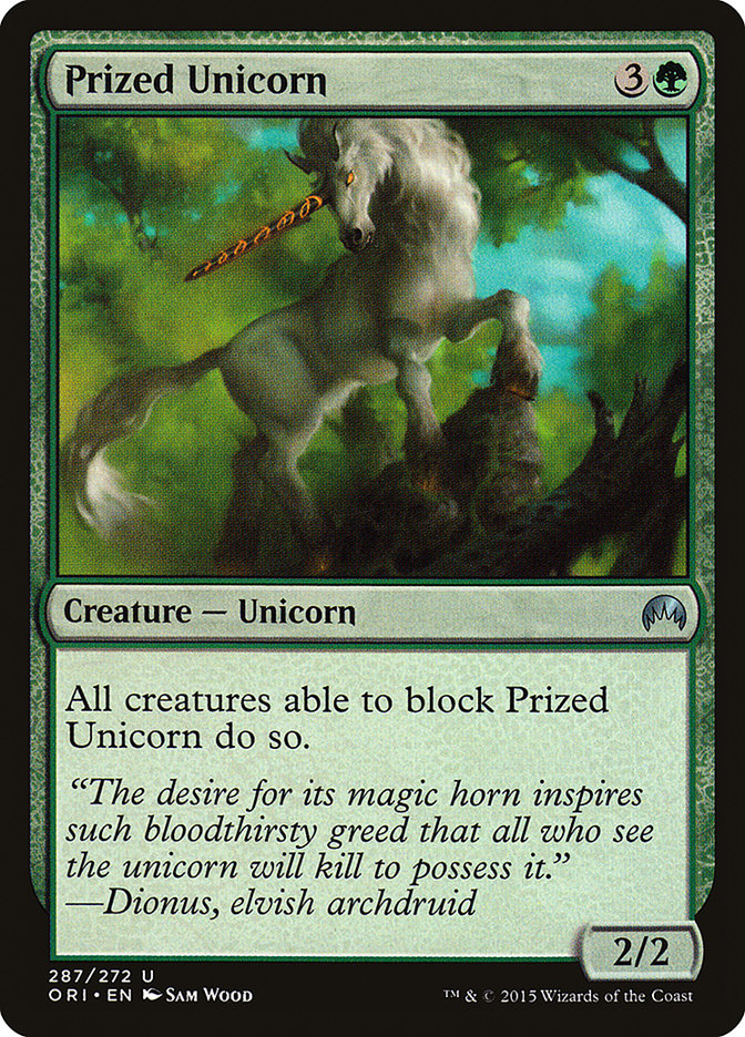 Prized Unicorn [Magic Origins] - Devastation Store | Devastation Store