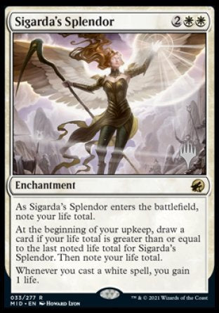 Sigarda's Splendor (Promo Pack) [Innistrad: Midnight Hunt Promo Pack] | Devastation Store