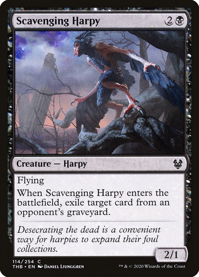 Scavenging Harpy [Theros Beyond Death] | Devastation Store