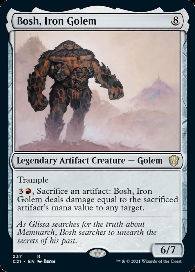 Bosh, Iron Golem [Commander 2021] | Devastation Store