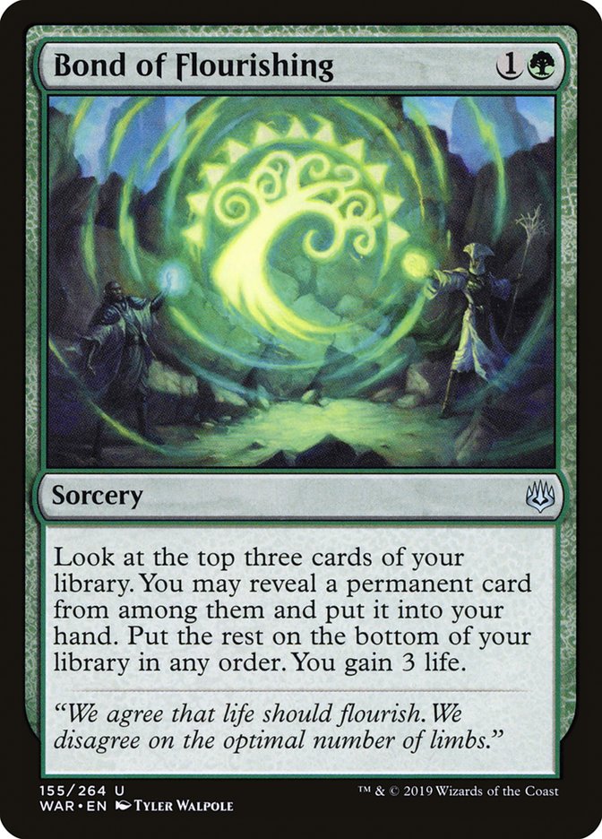 Bond of Flourishing [War of the Spark] | Devastation Store