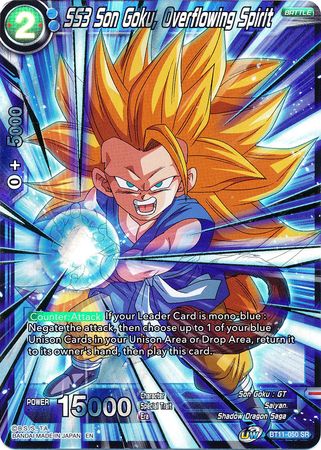 SS3 Son Goku, Overflowing Spirit [BT11-050] | Devastation Store