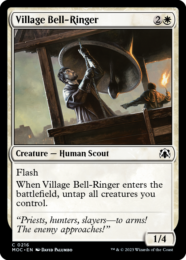Village Bell-Ringer [March of the Machine Commander] | Devastation Store