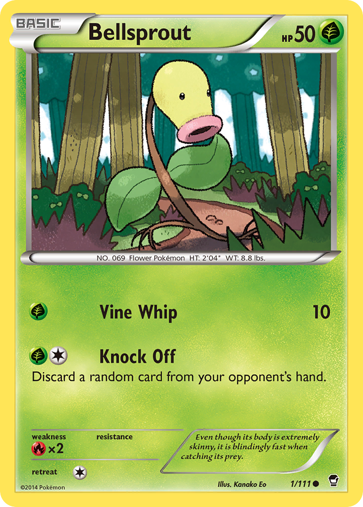 Bellsprout (1/111) [XY: Furious Fists] | Devastation Store