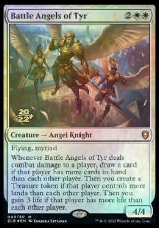 Battle Angels of Tyr [Commander Legends: Battle for Baldur's Gate Prerelease Promos] | Devastation Store